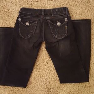 Black mek jeans size 25